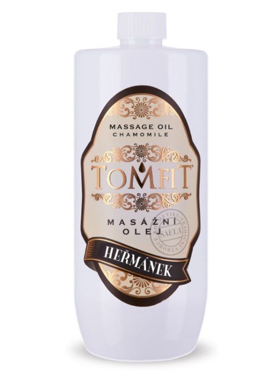Masážní olej Tomfit Heřmánek 1l - 